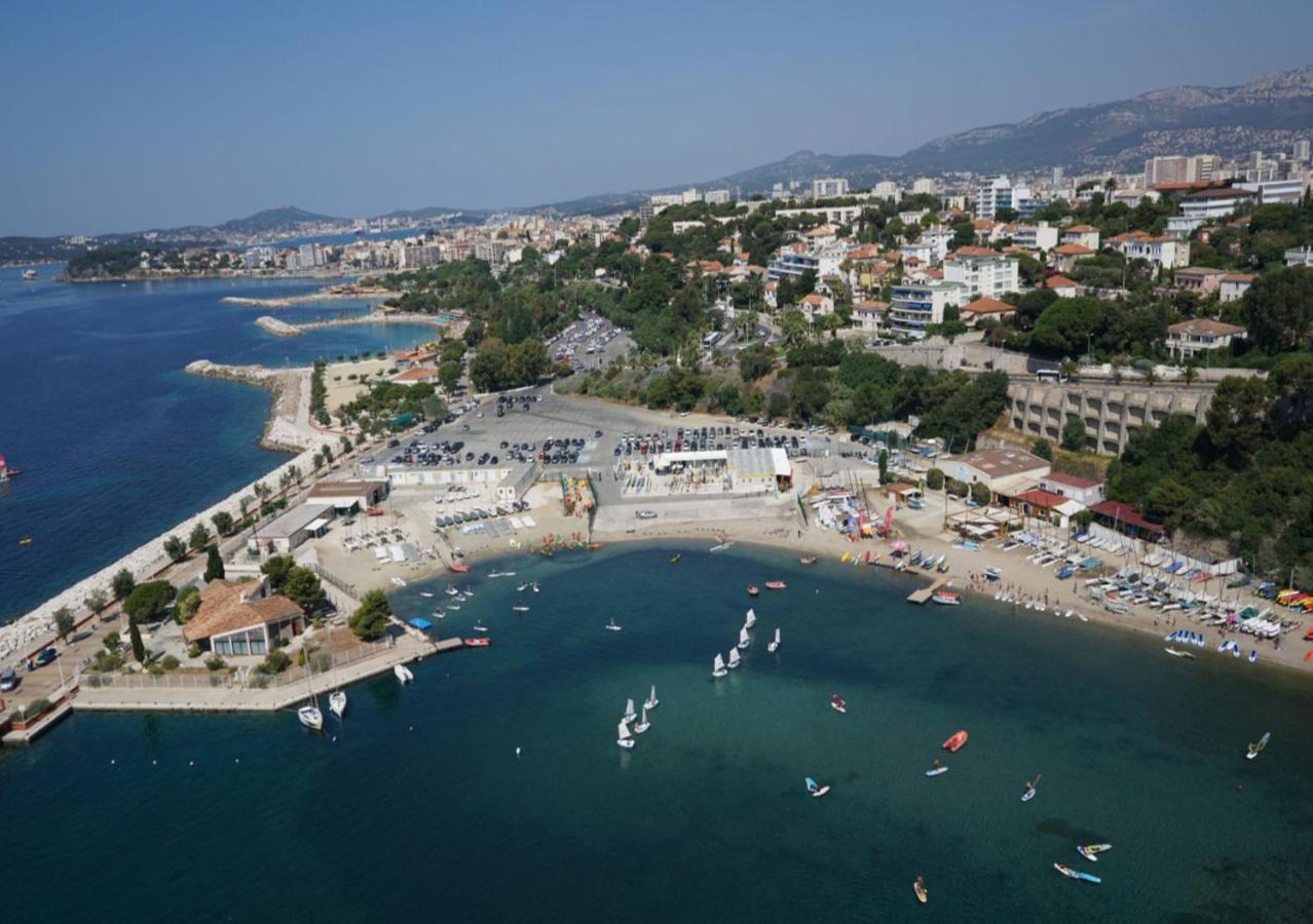 Canopee - Toulon Mourillon - 800M Des Plages Et Place De Parking Prive מראה חיצוני תמונה